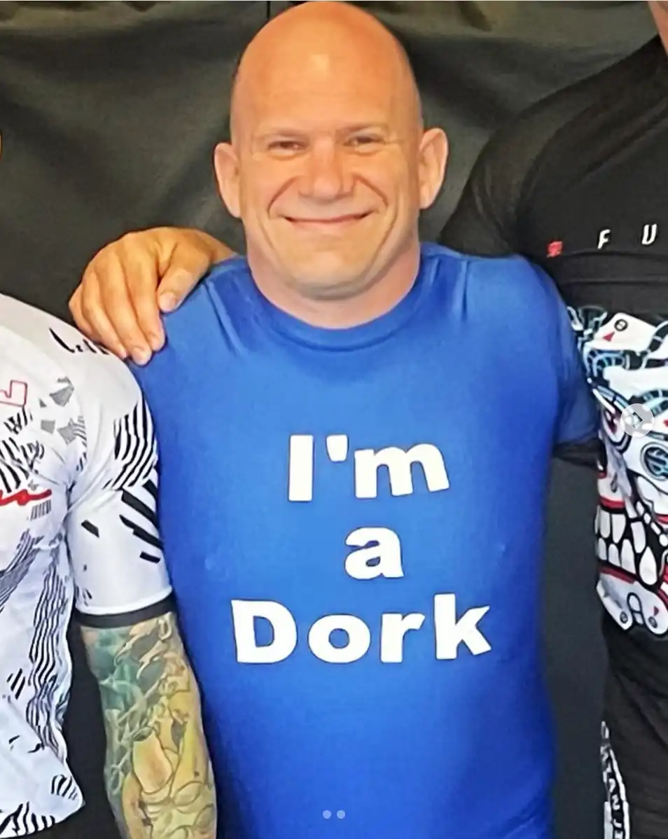 image of BJJWithADHD, who is, in fact, a dork